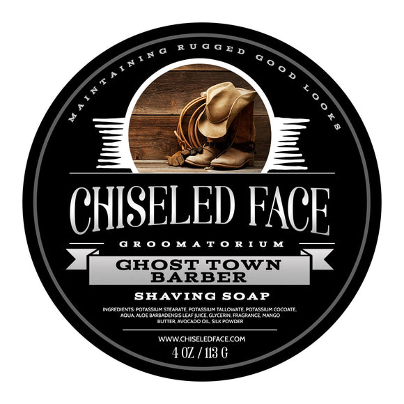 Chiseled Face - Ghost Town Barber - Shave Soap