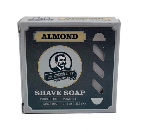 Col. Conk - Almond - Super Bar - Glycerine Shave Soap 3.15 oz
