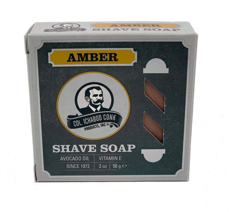 Col. Conk - Amber - Glycerine Shave Soap 2 oz.