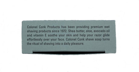 Col. Conk - Bay Rum - Super Bar - Glycerine Shave Soap 3.15 oz