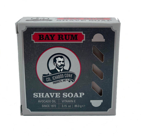 Col. Conk - Bay Rum - Super Bar - Glycerine Shave Soap 3.15 oz