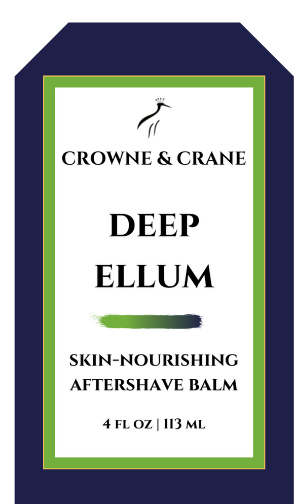 Crowne and Crane - Artisan Aftershave Balm - Deep Ellum