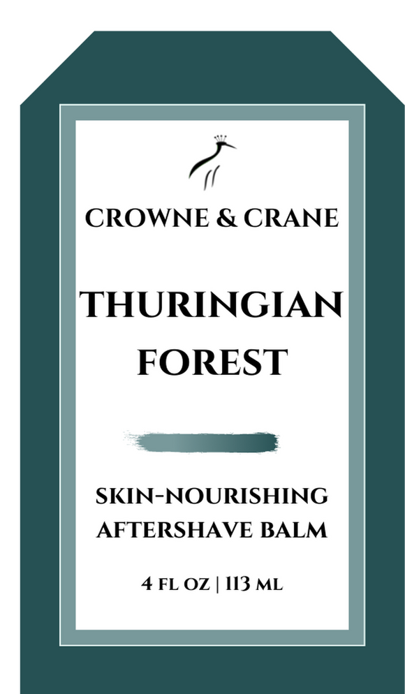 Crowne and Crane - Artisan Aftershave Balm - Thuringian Forest
