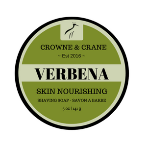 Crowne and Crane - Artisan Shaving Soap - Verbena