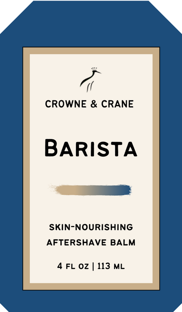 Crowne and Crane - BARISTA - Artisan Aftershave Balm