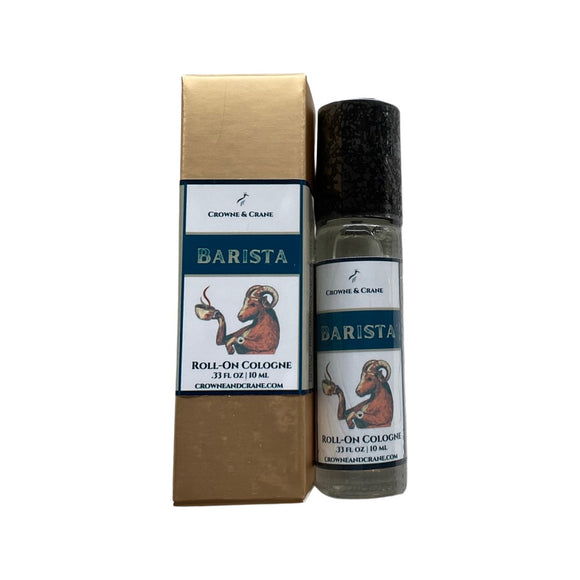 Crowne and Crane - Barista - Roll-on Fragrance Oil
