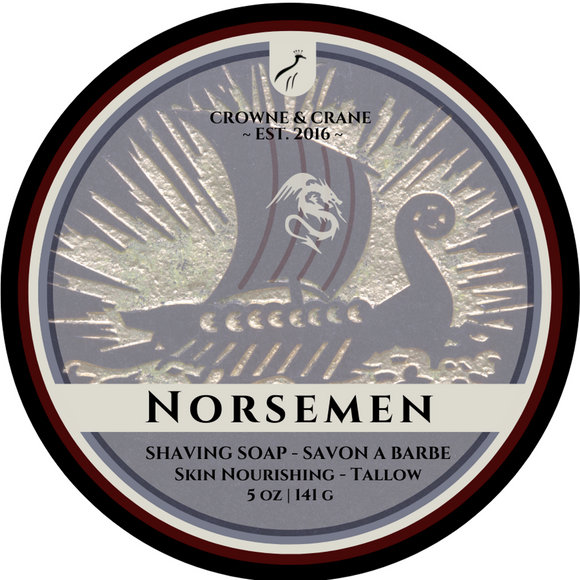 Crowne and Crane - Norsemen - Tallow Shaving Soap