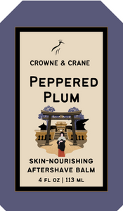 Crowne and Crane - Peppered Plum - Artisan Aftershave Balm