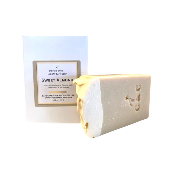 Crowne and Crane - Sweet Almond - Bath Soap Bar