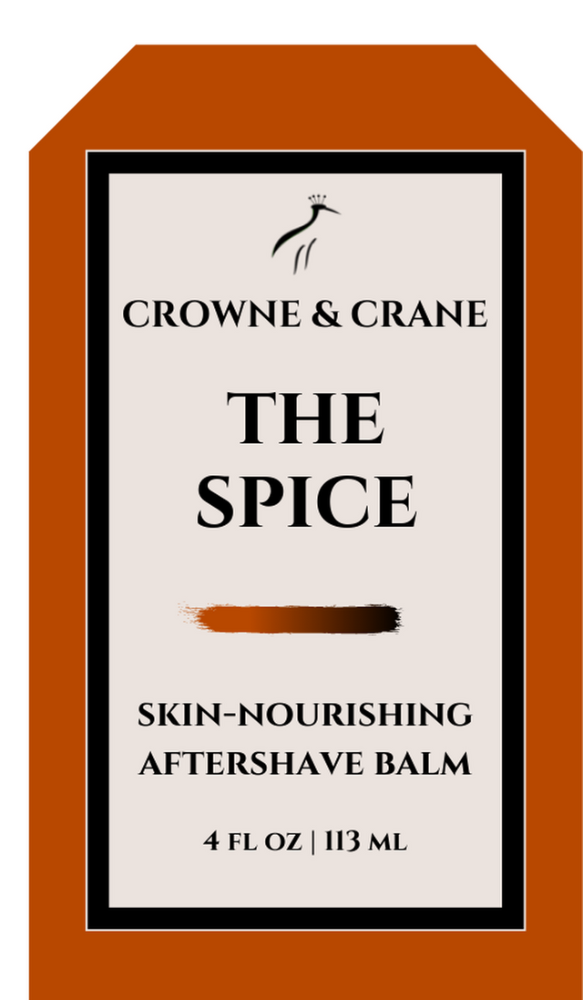 Crowne and Crane - The Spice - Artisan Aftershave Balm
