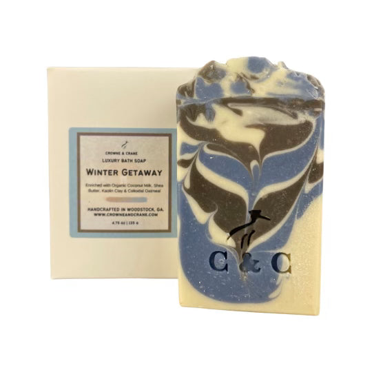 Crowne and Crane - Winter Getaway - Bath Soap Bar
