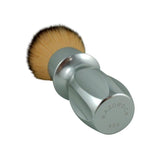 RazoRock 400 Plissoft Synthetic Shaving Brush - Silver Handle