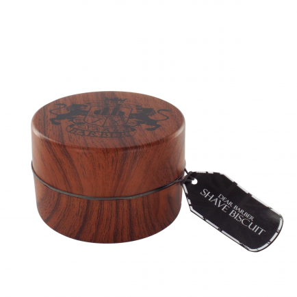 Dear Barber - Shaving Cream in Wood Bowl - 100ml
