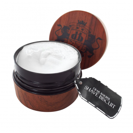 Dear Barber - Shaving Cream in Wood Bowl - 100ml