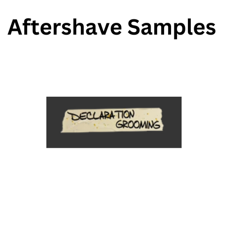 Declaration Grooming - Aftershave Samples - 10ml