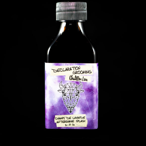 Declaration Grooming - Alcohol Aftershave Splash - Champs De Lavande - Chatillon Lux Collaboration