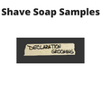 Declaration Grooming. - Shave Soap Samples - 1/4oz