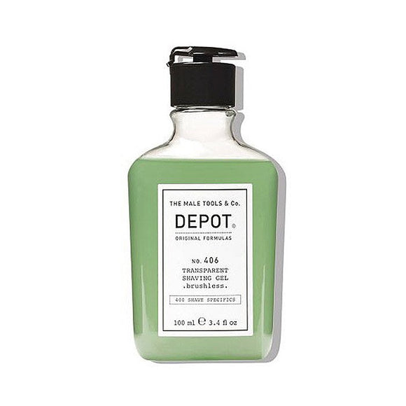 Depot 406 - Transparent Shaving Gel - 100ml