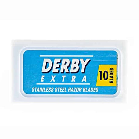 Derby - Stainless Steel Double Edge Safety Razor Blades - 10 Pack