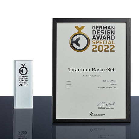 Design 94 - Titanium S SpaCe Double Edge Safety Razor