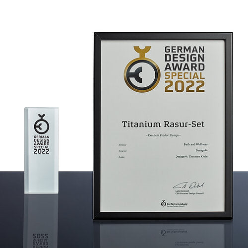 Design 94 - Titanium Sunset Double Edge Safety Razor