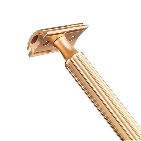 Design 94 - Titanium Sunshine 24K Double Edge Safety Razor