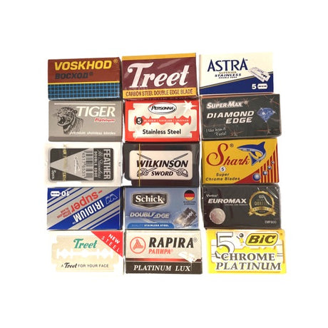 Double Edge Safety Razor Blade Sample Packs – The Razor Company