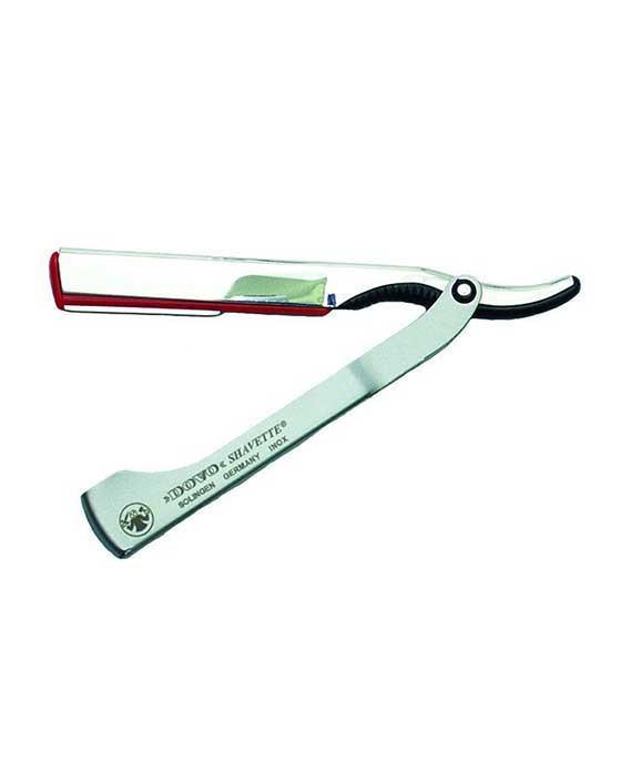 Dovo - Shavette Straight Razor - Stainless Handle