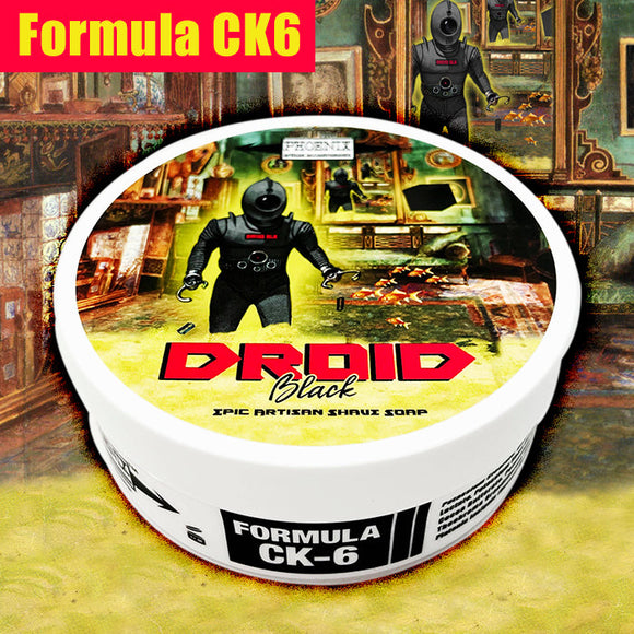 Phoenix Artisan Accoutrements - Droid Black - Formula CK-6 Shaving Soap