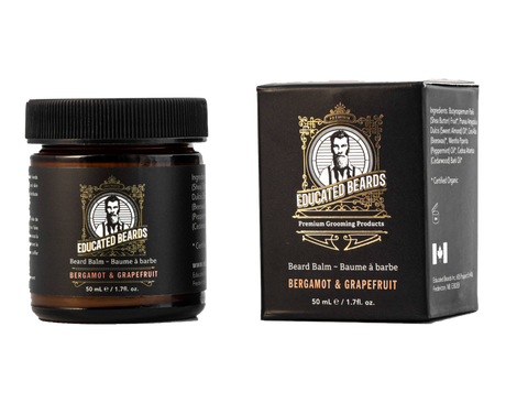 Educated Beards - Beard Balm - Bergamot Grapefruit