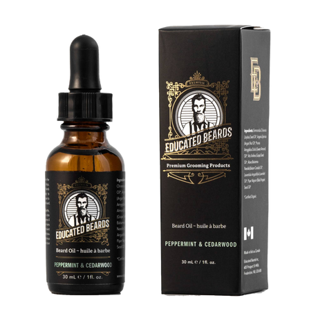 Educated Beards - Beard Oil - Peppermint Cedarwood