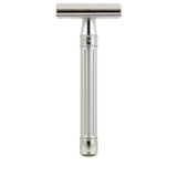 Edwin Jagger - 3ONE6 Stainless Steel Double Edge Safety Razor - Silver DESSGA9BL