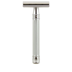 Edwin Jagger - 3ONE6 Stainless Steel Double Edge Safety Razor - Silver DESSGA9BL