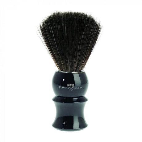 Edwin Jagger Imitation Ebony Shaving Brush (Black Synthetic) - 21P16
