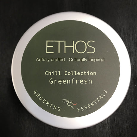 Ethos Grooming Essentials - Premium Shave Soap - GreenFresh - 4 oz