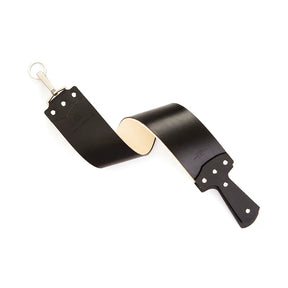 Ezra Arthur - 3" Black English Bridle Razor Strop