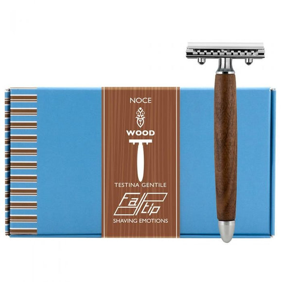 Fatip - Closed Comb Walnut Wood Testina Gentile - 42134