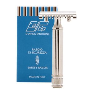 Fatip Piccolo DE Safety Razor - Nickel Grande 42105