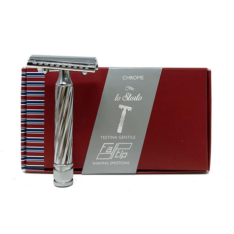 Fatip - Slant Closed Comb. Safety Razor Lo Storto Made in Italy - 42139