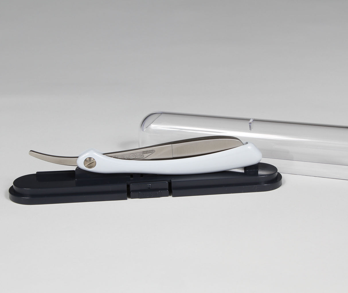 Feather - Artist Club Folding DX Pearl-White Straight Razor Shavette
