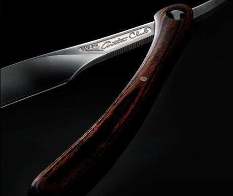 Feather - Artist Club Folding DX Wood Straight Razor Shavette