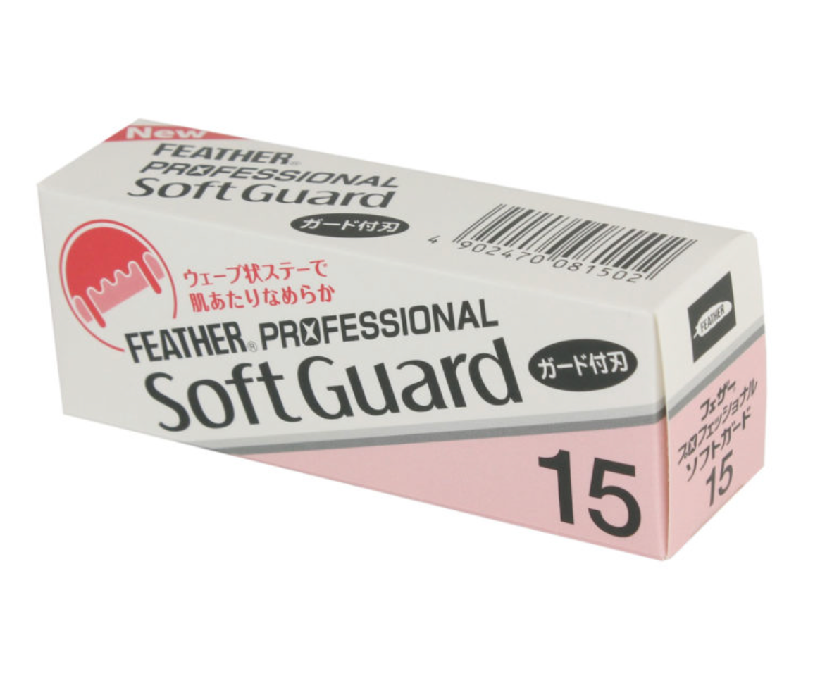 Feather - Artist Club Pro Soft Guard Blades - Single-Edge Blades