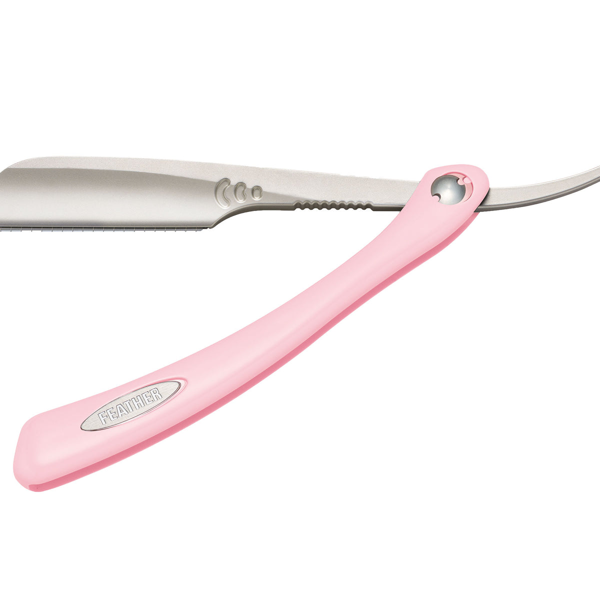 Feather - Artist Club SR Folding Straight Razor Shavette - Pink – The ...