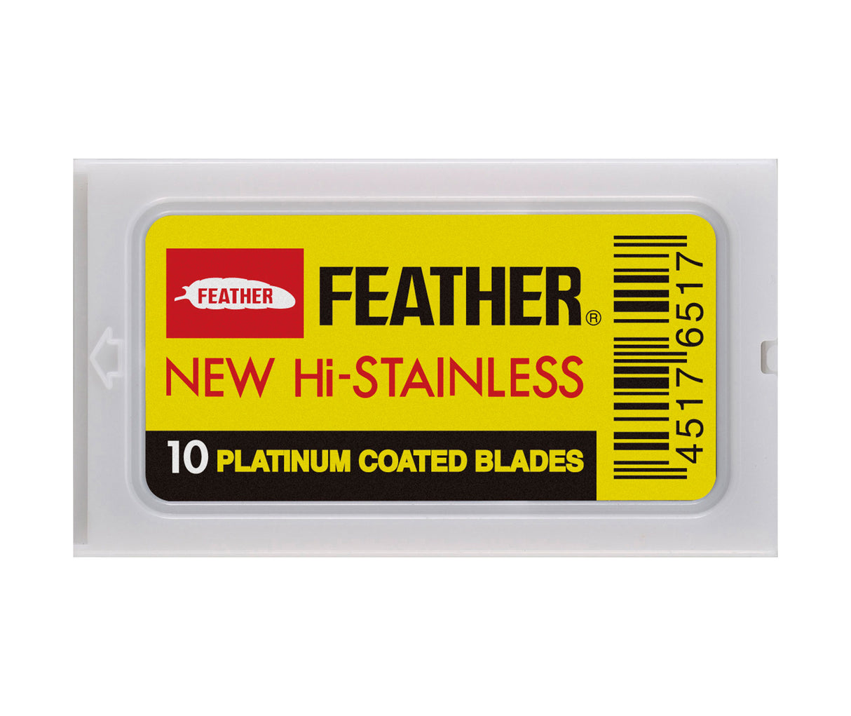 Feather - Hi-Stainless Double Edge Razor Blades - 100 Blades