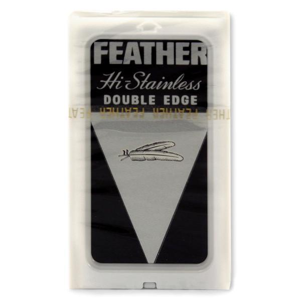 Feather Hi-Stainless Double Edge Blades | The Razor Company