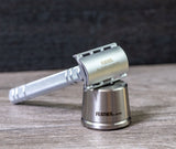 Feather - AS-D2 Stainless Steel Double Edge Safety Razor with Stand