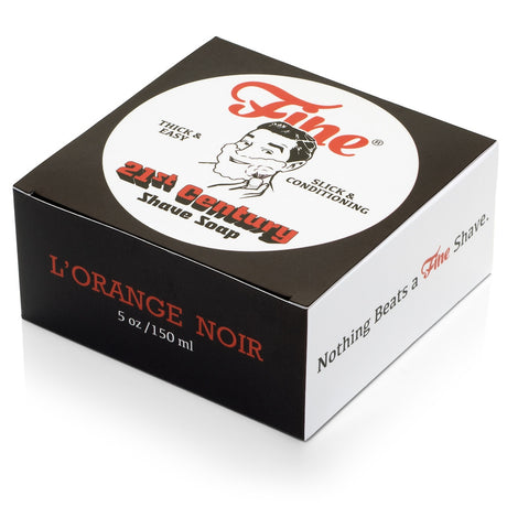 Fine Accoutrements - 21st Century Shave Soap - L'Orange Noir