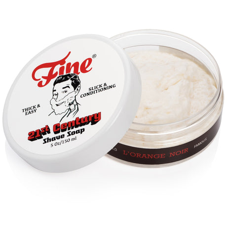 Fine Accoutrements - 21st Century Shave Soap - L'Orange Noir