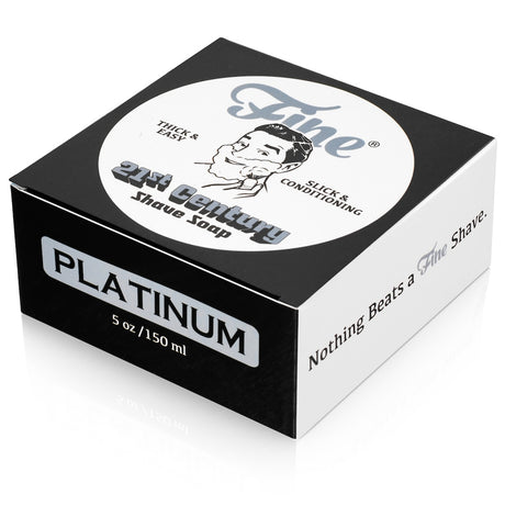 Fine Accoutrements - 21st Century Shave Soap - Platinum