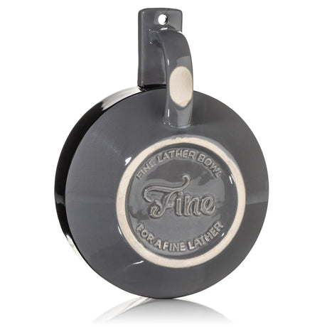 Fine Accoutrements - Lather Bowl - Black & Gray